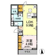 アンジュール坂下の間取り画像