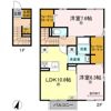 Una Casa Famiglia Ⅱ棟の間取り画像