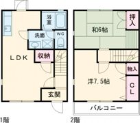グレイスヴィラ B棟の間取り画像