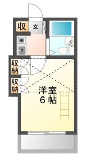 ペアパレス東田の間取り画像