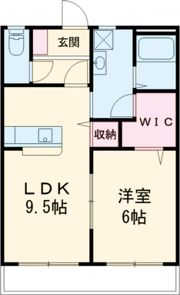 ブロードタウン神野Ⅱ E棟の間取り画像