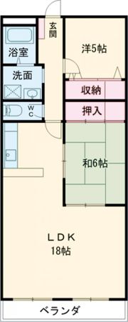 パークシティたかしAの間取り画像