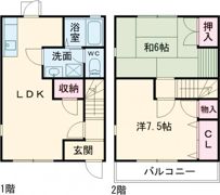 グレイスヴィラ B棟の間取り画像
