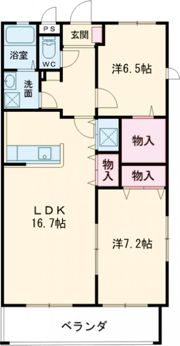 ルミエールⅡの間取り画像
