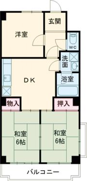 グランメールタクミの間取り画像