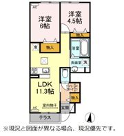 ソシエール御津の間取り画像