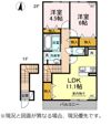 ソシエール御津の間取り画像