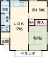 ブリス南島の間取り画像