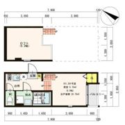 ハルメゾンの間取り画像