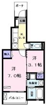AZガーデン・スクエアⅡの間取り画像