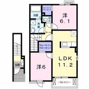 ラウレア Aの間取り画像