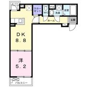 メゾンルミネ 中町の間取り画像