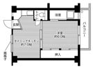 ビレッジハウス古賀1号棟の間取り画像