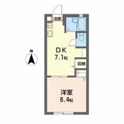 ラピス B棟の間取り画像