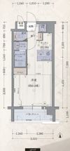プレサンス京都三条大橋鴨川苑の間取り画像