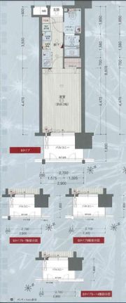 プレサンスmiu新栄の間取り画像