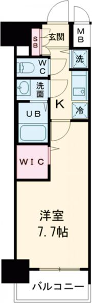プレサンスジェネ葵の間取り画像