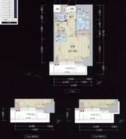 プレサンス名古屋駅前プラチナムの間取り画像