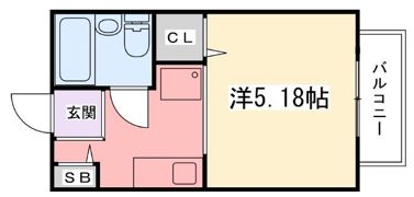 インタービレッジ八代の間取り画像