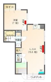 すまいる18番館の間取り画像