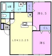 プレミール B館の間取り画像