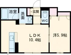 ビューテラス イズミの間取り画像