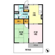 プチパレスの間取り画像