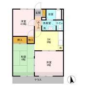 グレース田喜野井 Ⅰ番館の間取り画像