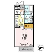 クロイシングの間取り画像