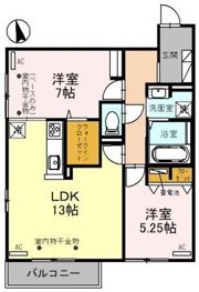 オーガスタ21の間取り画像