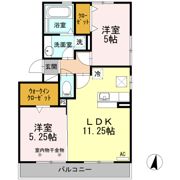 ヴィラ ピーノの間取り画像