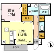 ラ ティエラの間取り画像