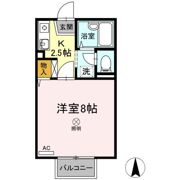コーポ向日葵の間取り画像