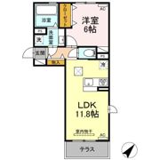 ウィル東小路の間取り画像