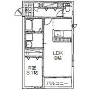 ラパン22の間取り画像