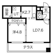 GLASS N21の間取り画像
