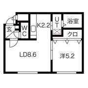 アクアトピアN21の間取り画像