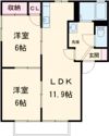 パストラルAの間取り画像