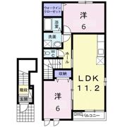 フォレスト Ⅰの間取り画像