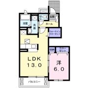 パインコーン 1番館の間取り画像