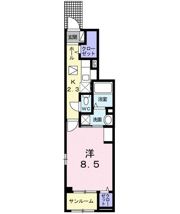 Fraise Coco Ⅰの間取り画像