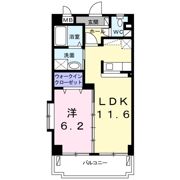 プラシードC．Hの間取り画像