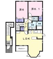 ルシヨン B棟の間取り画像