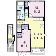 ル レーヴの間取り画像