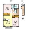 イーグルネスト Bの間取り画像