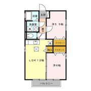 ヴェルジェ ドゥの間取り画像