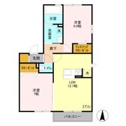 コリーヌ Cの間取り画像