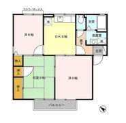 セントラル野口 Cの間取り画像