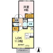 ルミエール参番館の間取り画像