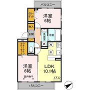 ヴィラ コットンの間取り画像